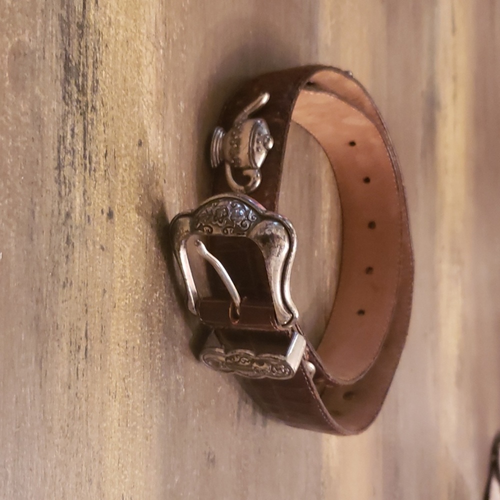 Vintage Brighton leather belt